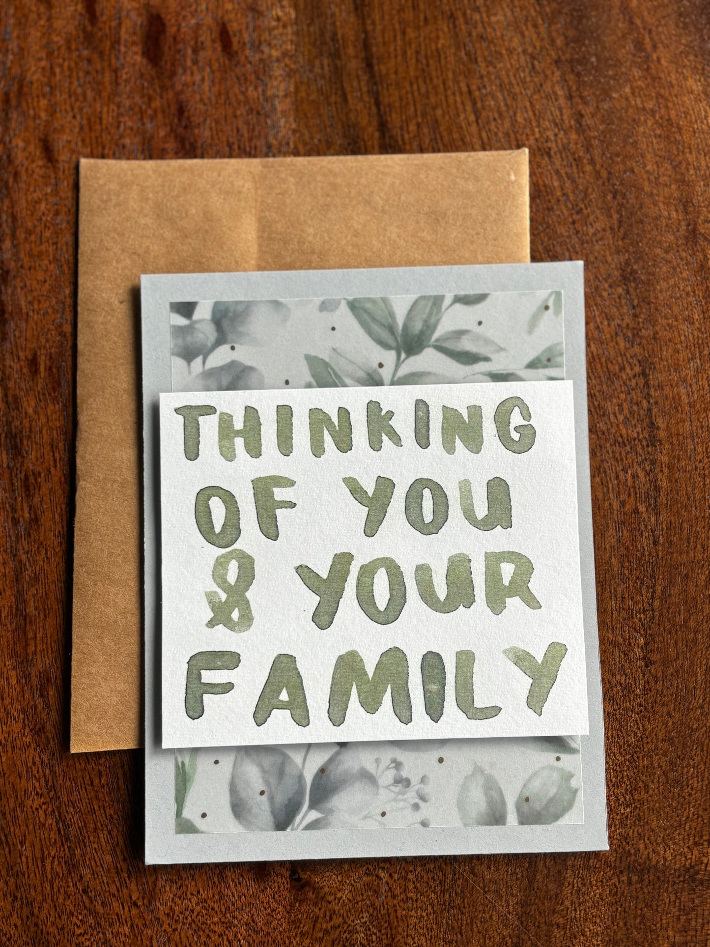"Thinking of You" Greeting Card