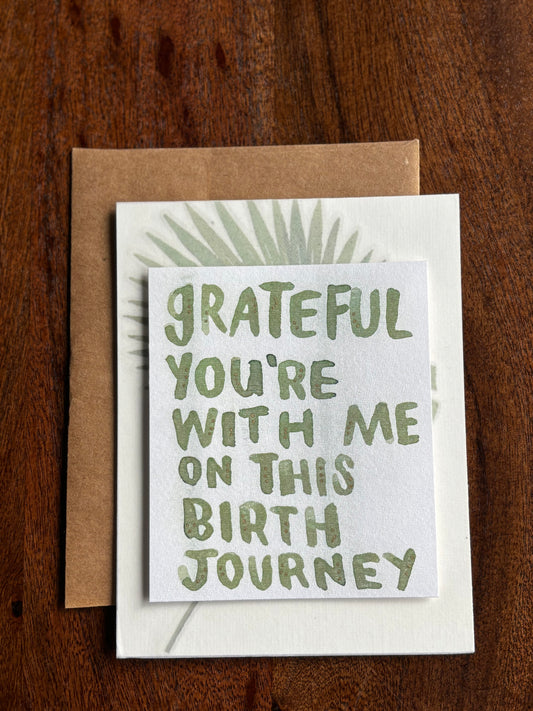 "Gratitude" Greeting Card