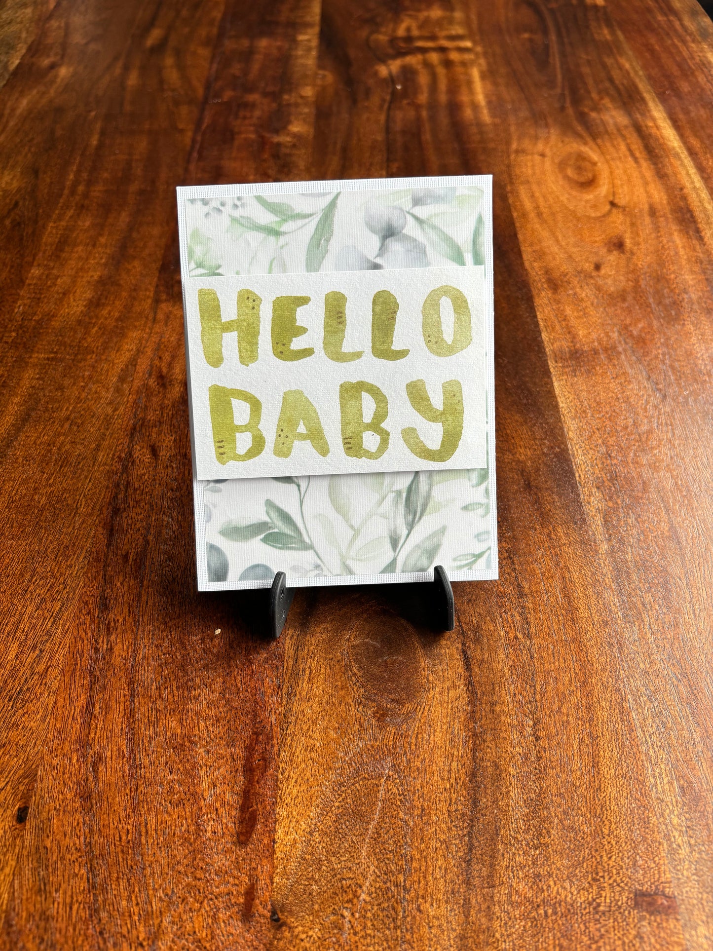 "Hello Baby" Greeting Card
